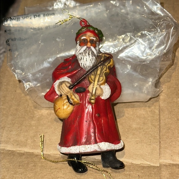 12x Vintage Plastic Old World Santa Christmas Ornaments - Picture 2 of 13